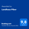 Traveller Review Awards 2022